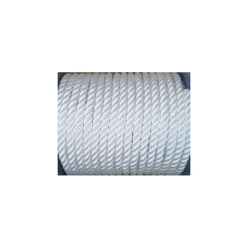 Silk Rope PPMF (Normal) 3 Strand 8MM x 200YDS - CHN