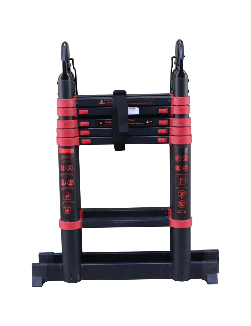 ALUMINIUM TELESCOPIC EXTENSION LADDER 6+6 1.9 MTR