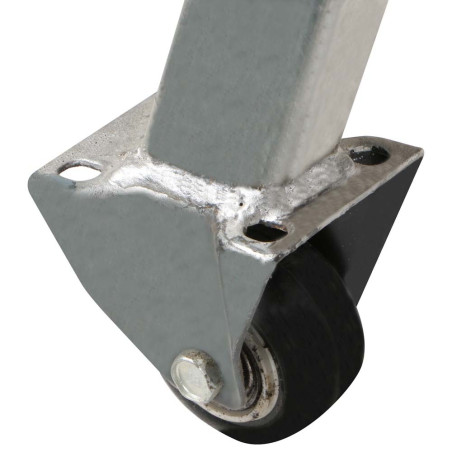 CHN YL-1010 سلم المونيوم بعجل