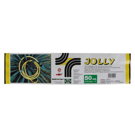 FLEXIBLE PVC HOSE JOLLY 1" x 50 MTR