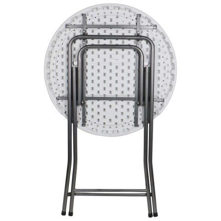 ZY-80 PLASTIC FOLDING ROUND TABLE 80 CM H.D.