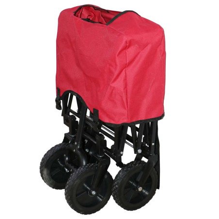 KR1029-M عربانة مزرعة خام 4 عجل متحرك تاير عادي