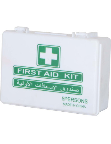 SST098B FIRST AID PLASTIC BOX FOR 5 PERSONS
