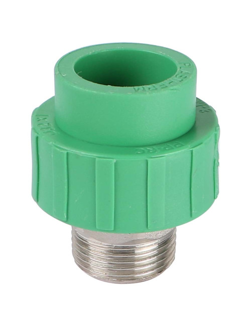 PPR MALE THEADED ADAPTOR 1"