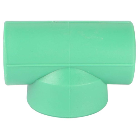 PPR FEMALE BRASS THREADED TEE 1" x 3/4"