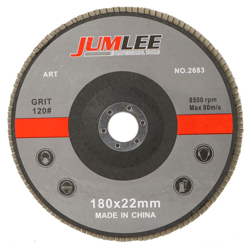 FLAP DISC 7" X 120 GRIT