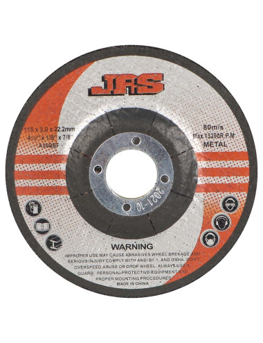 METAL CUTTING DISC 4.5" x 3.0 x 22.2 MM