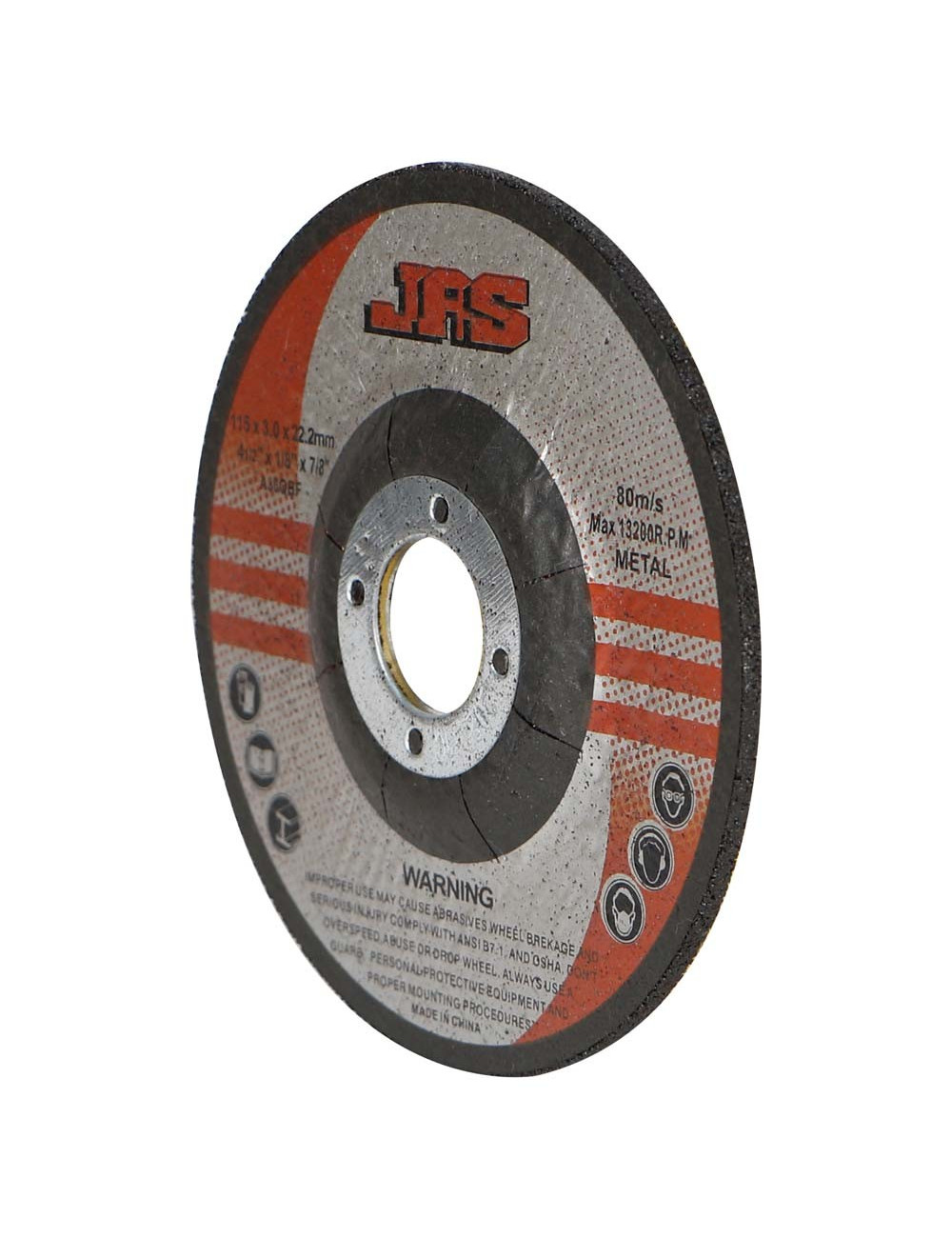 METAL CUTTING DISC 4.5" x 3.0 x 22.2 MM