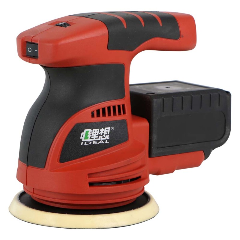 12C01 CORDLESS POLISHER 2 BATTERIES 125 MM 12V