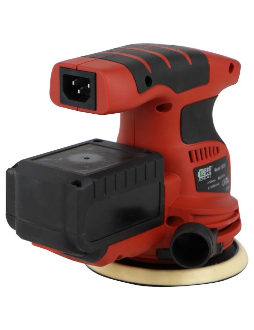 12C01 CORDLESS POLISHER 2 BATTERIES 125 MM 12V