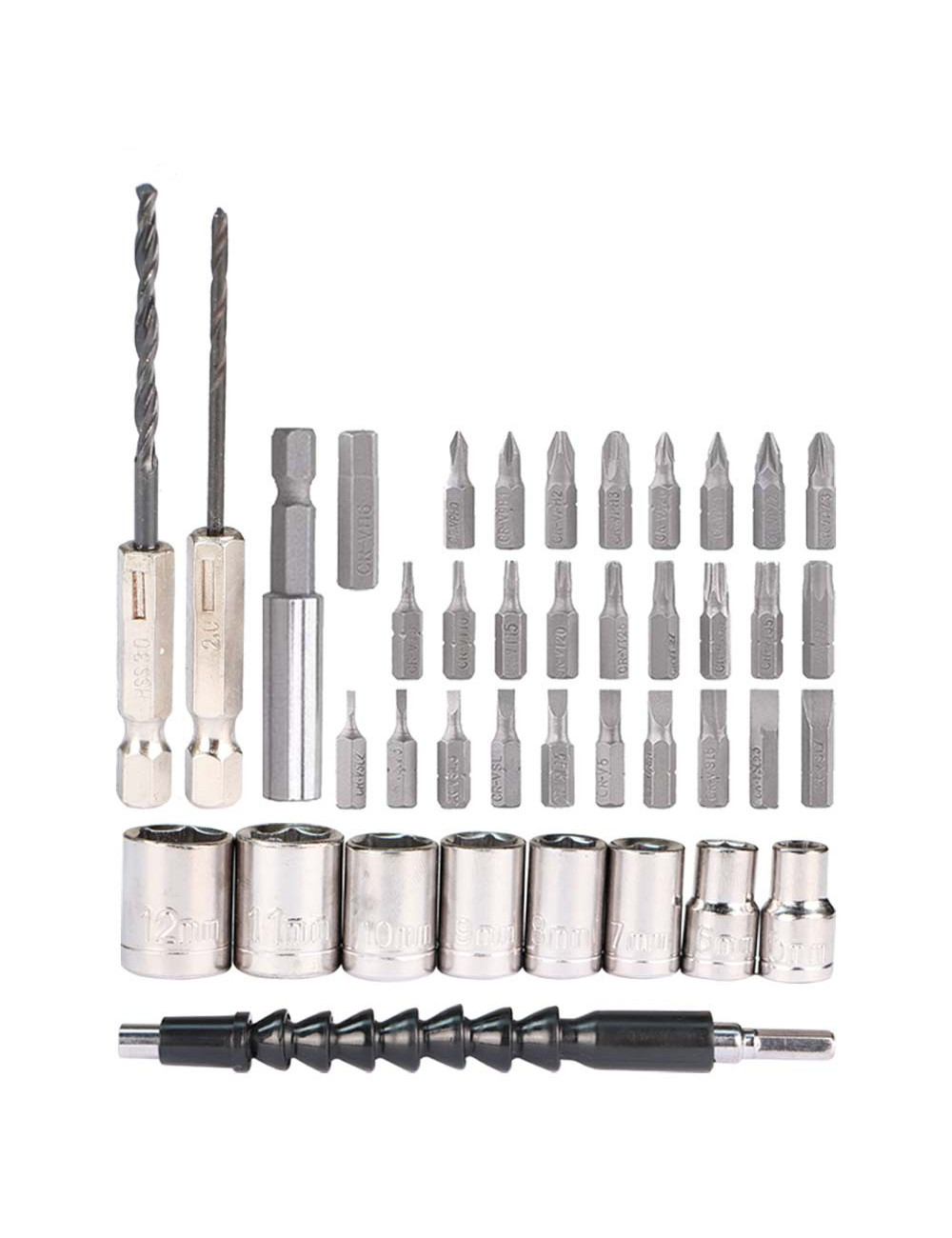 MT-SC4.2V/N LINO CORDLESS DRILL 10MM 46 PCS/SET