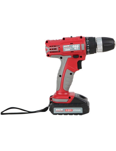 MT-CD18V/S CORDLESS DRILL SET 2 BATTERIES 10 MM 18V