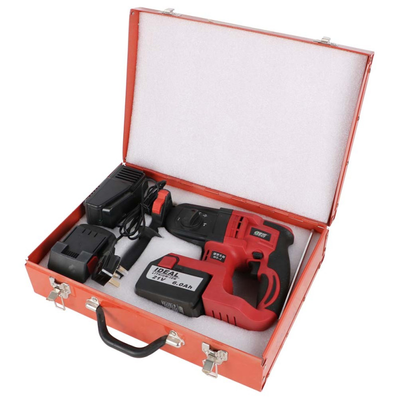 18B05 CORDLESS ROTARY HAMMER 2 BATTERIES 32 MM 21V