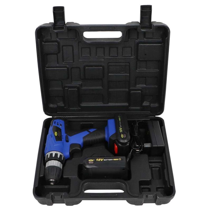 6018 RENYUWANG CORDLESS DRILL 2 BATTERIES 18V - CHN