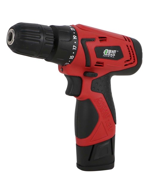 12A02 CORDLESS SCREWDRIVER 2 BATTERIES 10 MM 12V