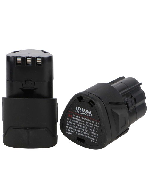 12A02 CORDLESS SCREWDRIVER 2 BATTERIES 10 MM 12V