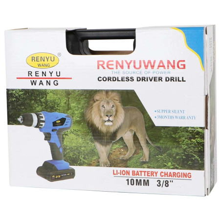 5012 RENYUWANG CORDLESS DRILL 2 BATTERIES 12V - CHN