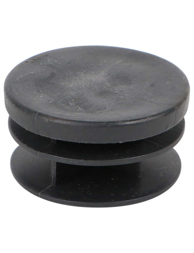 ROUND PLASTIC INSERT TUBE BLACK 51 MM