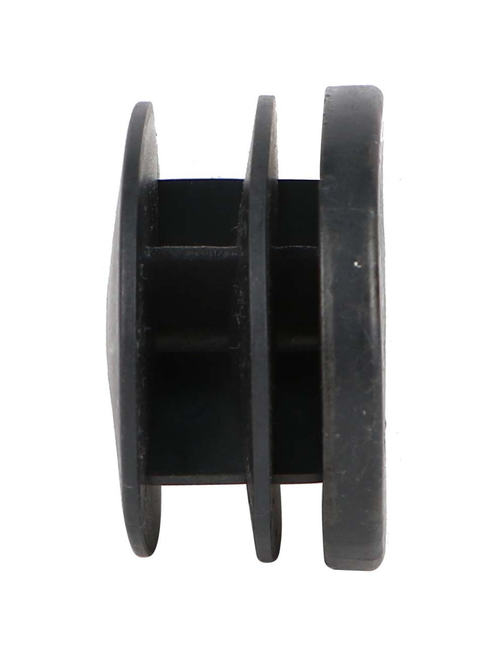 ROUND PLASTIC INSERT TUBE BLACK 51 MM