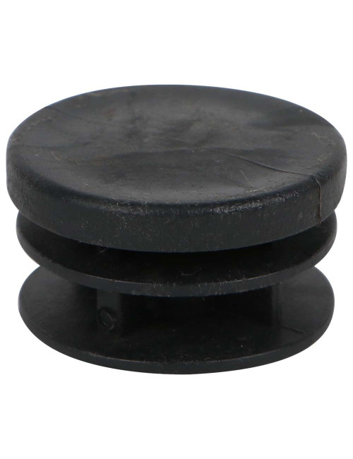 ROUND PLASTIC INSERT TUBE BLACK 42 MM