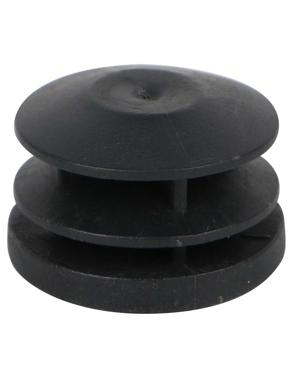 ROUND PLASTIC INSERT TUBE BLACK 42 MM