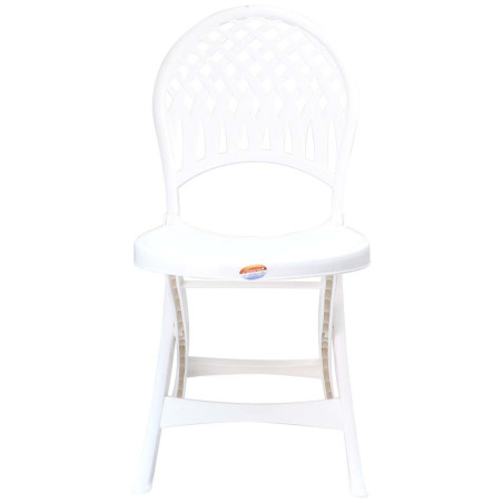 JAS كرسي بلا ستيك انطوائي ملون 857 H.D