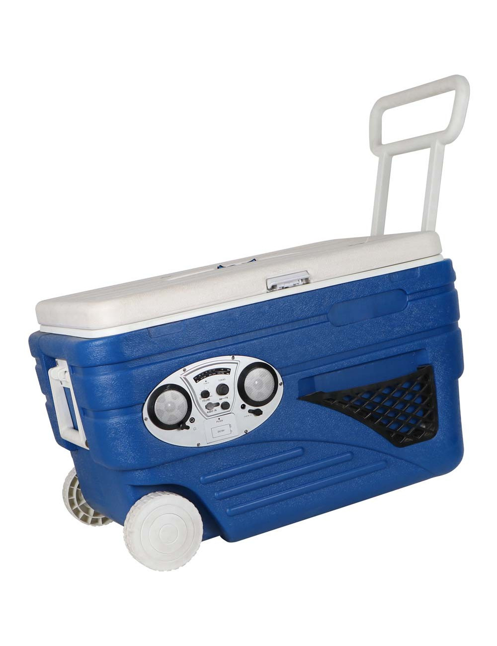 JH607 COOLER BOX WITH RADIO & WHEELS 80 LTR