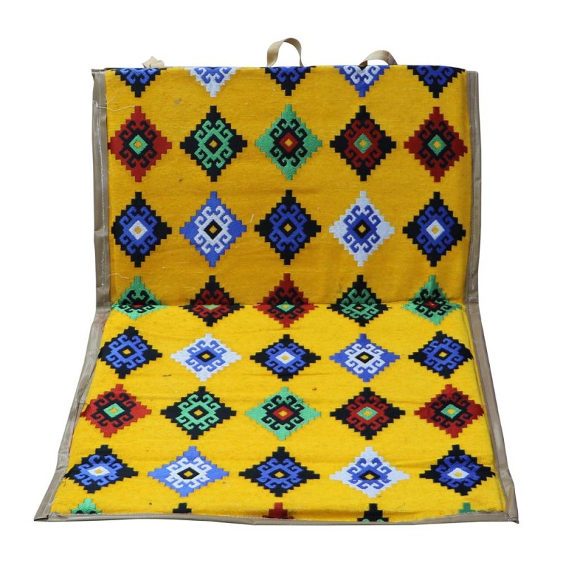 SPONGE MATT WITH BACK SUPPORT 60 CM x70 CM