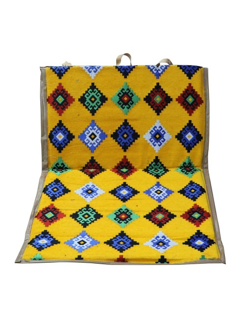 SPONGE MATT WITH BACK SUPPORT 60 CM x70 CM