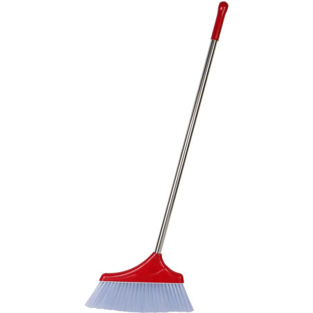 J11369 DUSTPAN & BROOM SET WITH STAINSTEEL HANDLE
