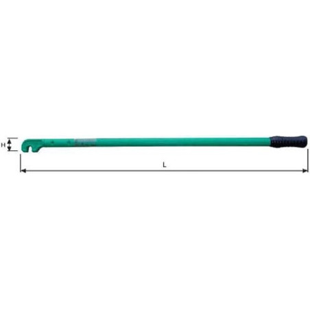 Forged Steel Iron Bending Wrenches 28MM - Turkey