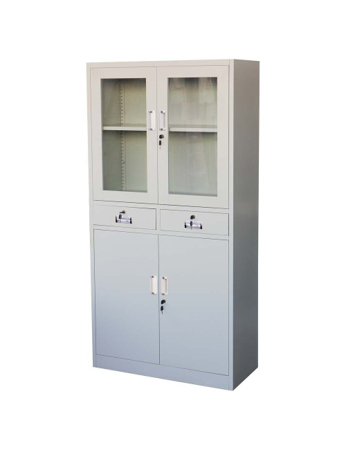 IGO-F09 كبت حديد 2 طابق 4 باب مع 2 درج 1800×900×400 ملي JAS