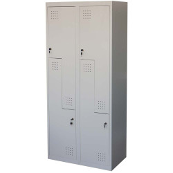 JAS IGO-L11 Z SHAPE STEEL LOCKER WITH 4 DOORS 1800 x 800 x 450 MM