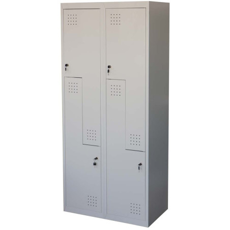JAS IGO-L11 Z SHAPE STEEL LOCKER WITH 4 DOORS 1800 x 800 x 450 MM