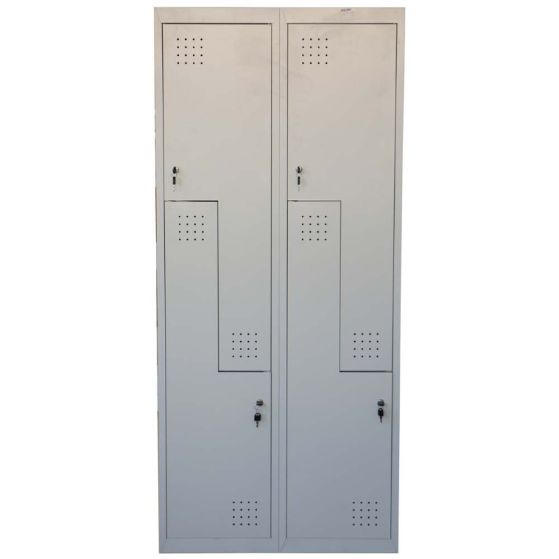 JAS IGO-L11 Z SHAPE STEEL LOCKER WITH 4 DOORS 1800 x 800 x 450 MM