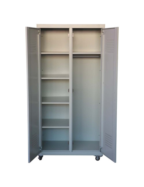 JAS IGO-L10 DOUBLE DOOR STEEL CLOTH LOCKER 1800 x 900 x 450 MM