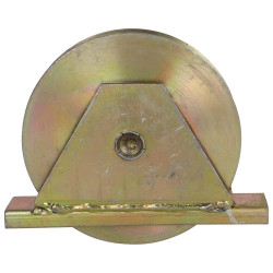 عجلات سحاب مدور قاعدة زاوية "6 IND