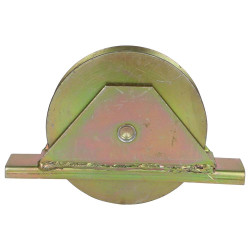 TRACK WHEEL WITH ANGLE WITH PLATE 5"