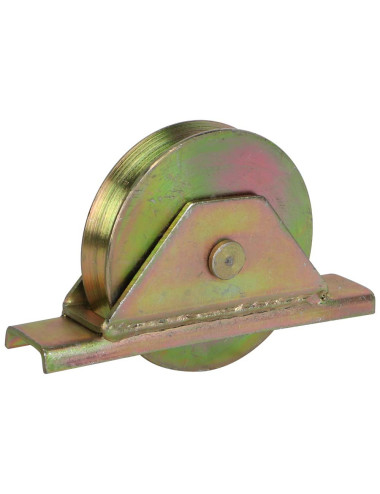 TRACK WHEEL WITH ANGLE WITH PLATE 4"