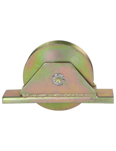 TRACK WHEEL WITH ANGLE WITH PLATE 4"