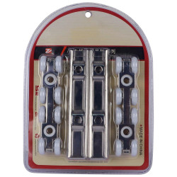 5102021 عجلات جرار باب خشب 8 عجل CHN