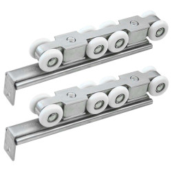 5102021 عجلات جرار باب خشب 8 عجل CHN