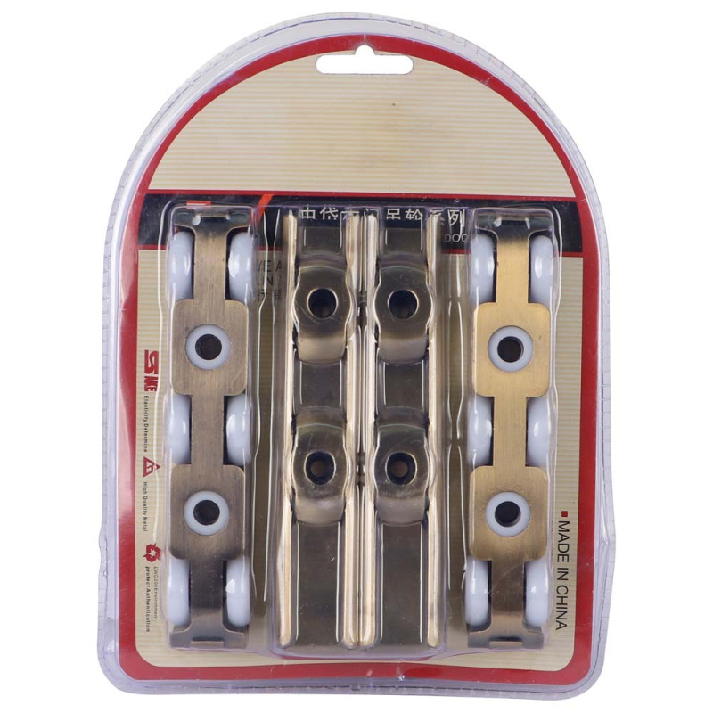 5102018 WOODEN DOOR 6 WHEELS