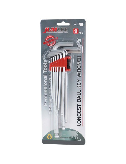 RH x -0119/1689 ROUND LONG ALLEN KEY BOLT 9 PCS/SET