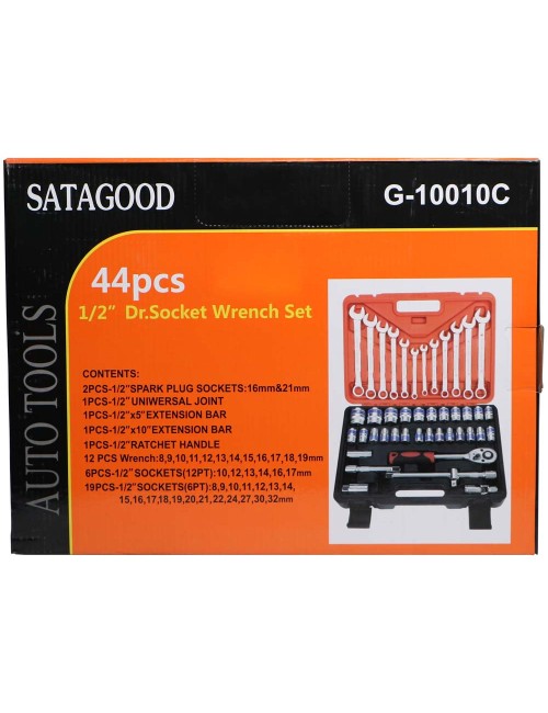 WRENCH SLEEVE KIT 44 PCS/SET