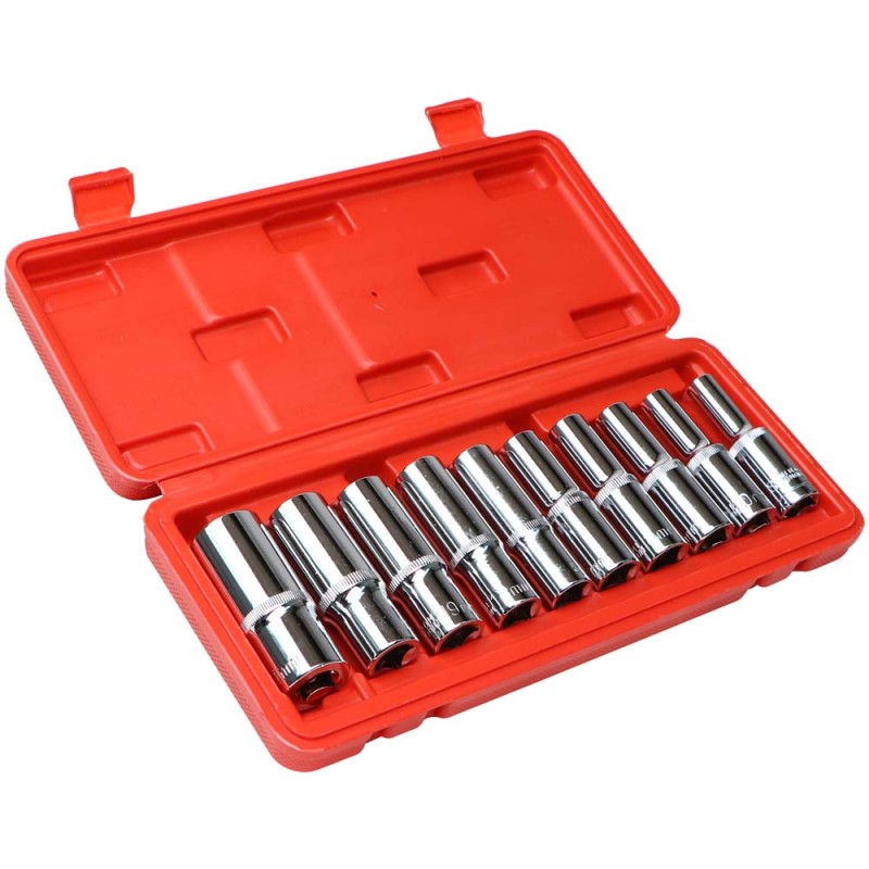 1/2 EXTENDED SLEEVE SET TOOL MIRROR 10 PCS/SET