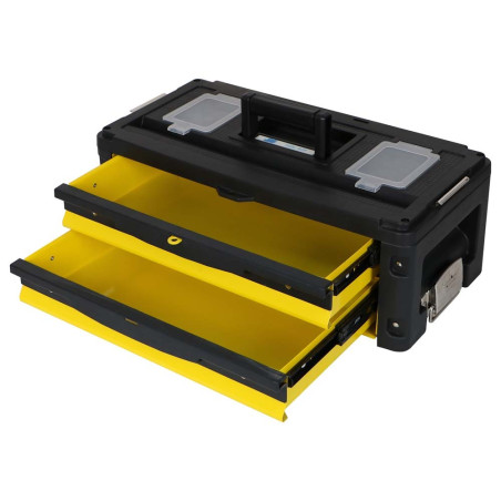 903 PLASTIC TROLLEY TOOL BOX WITH 3 DRAWER 20"