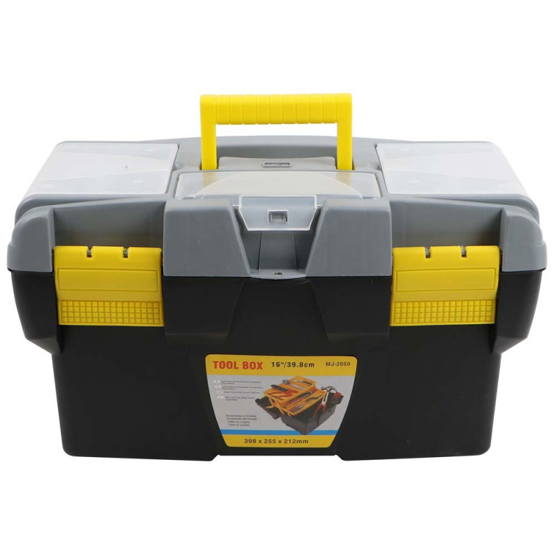 MJ2050 PLASTIC TOOL BOX 16"
