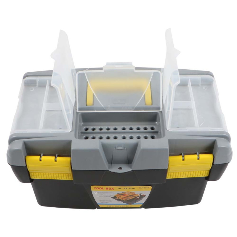 MJ2050 PLASTIC TOOL BOX 16"