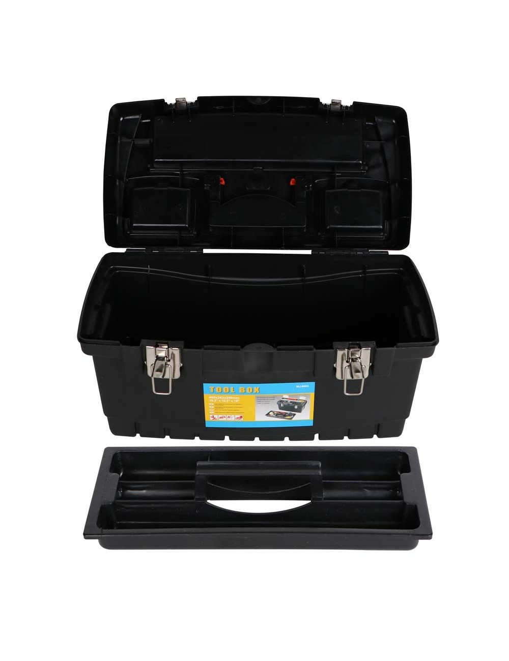 MJ6003 PLASTIC TOOL BOX 19"